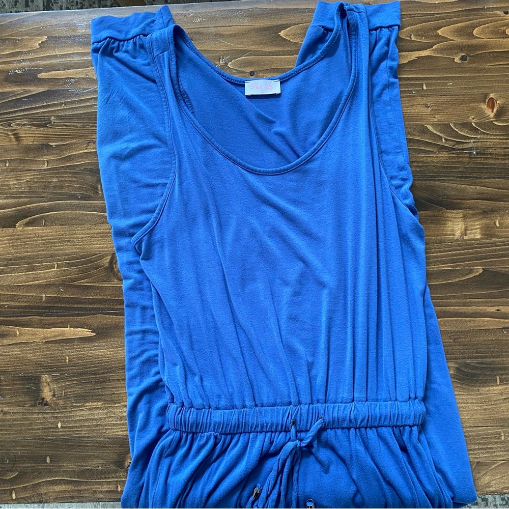 Blue women's jumpsuit